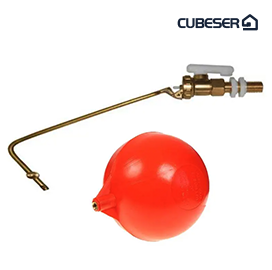 CUBESER Midland Brass PT2 high pressure Ball Valve Poly Float with Brass - 15mm - 28mm Supply and Installation